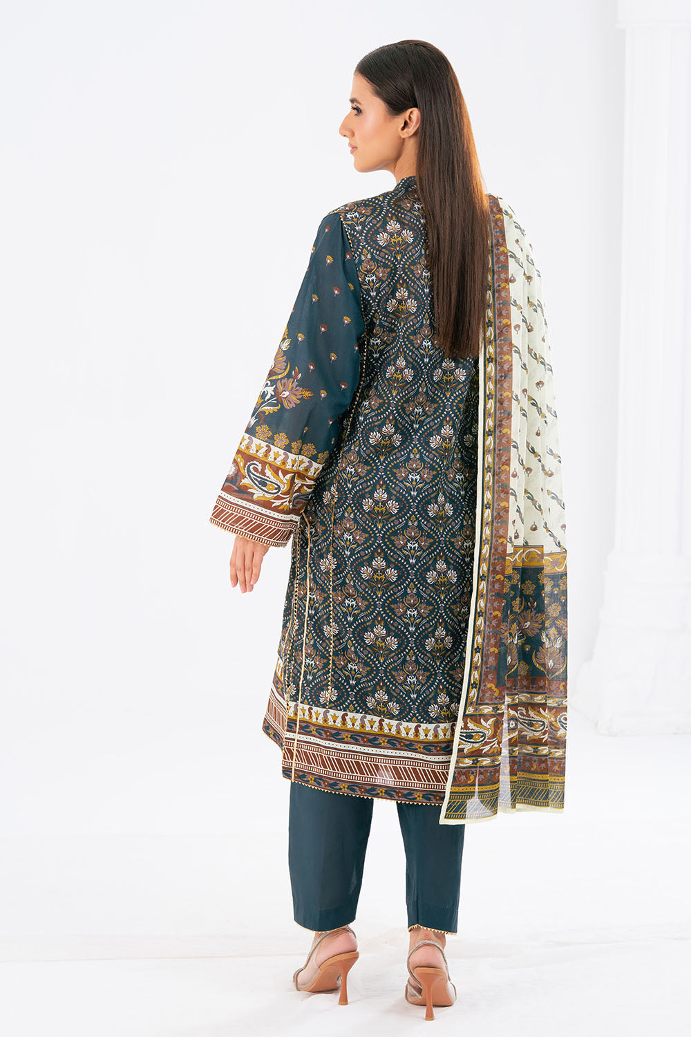 3 Piece Printed Lawn Suit