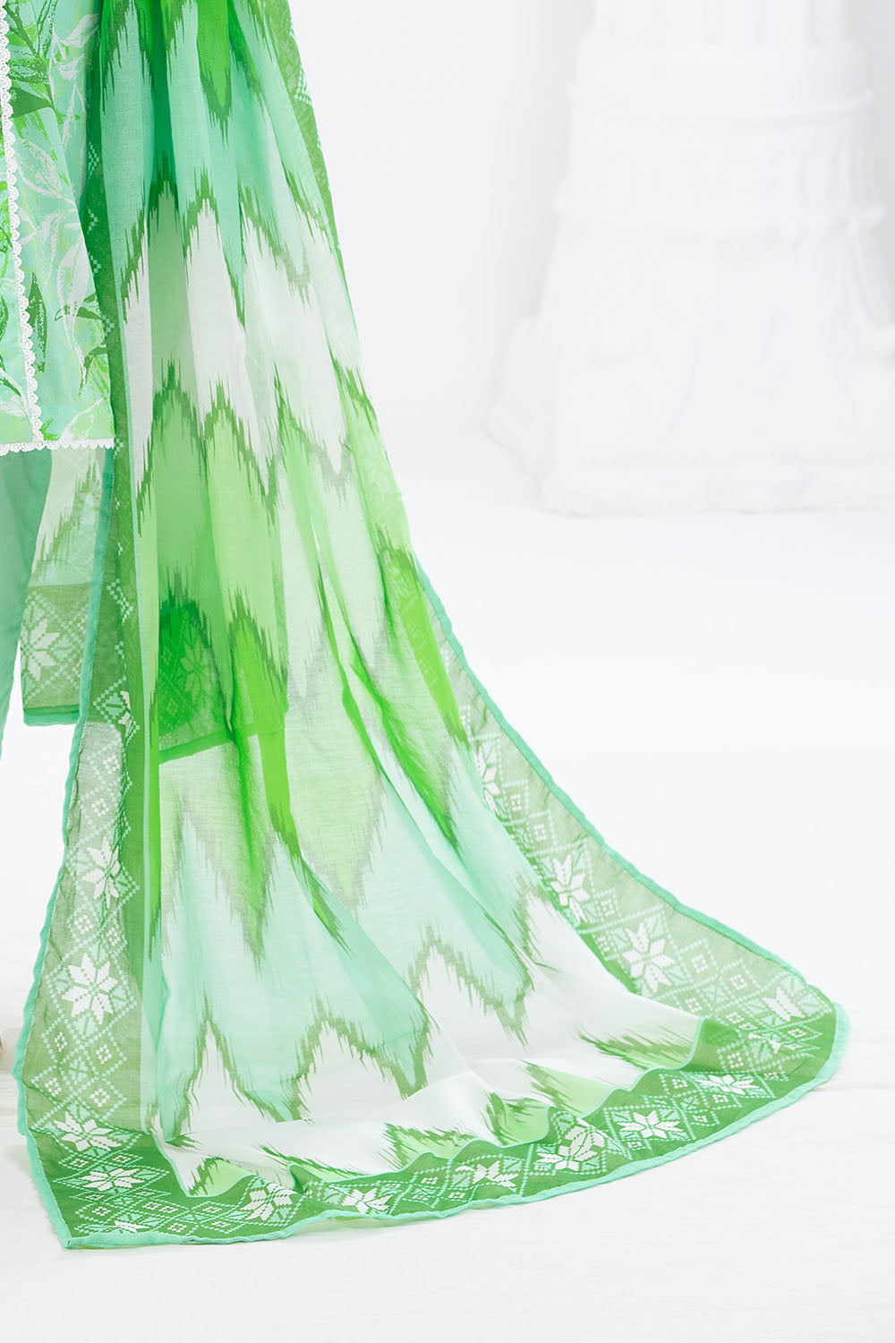 3 Piece Printed Lawn Suit with Dupatta