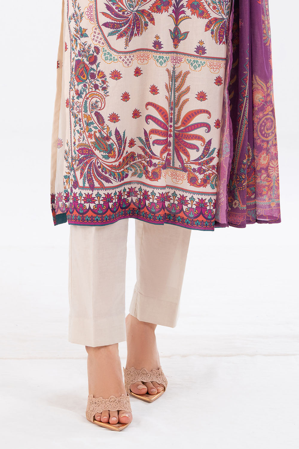 3 Piece Printed Lawn Suit