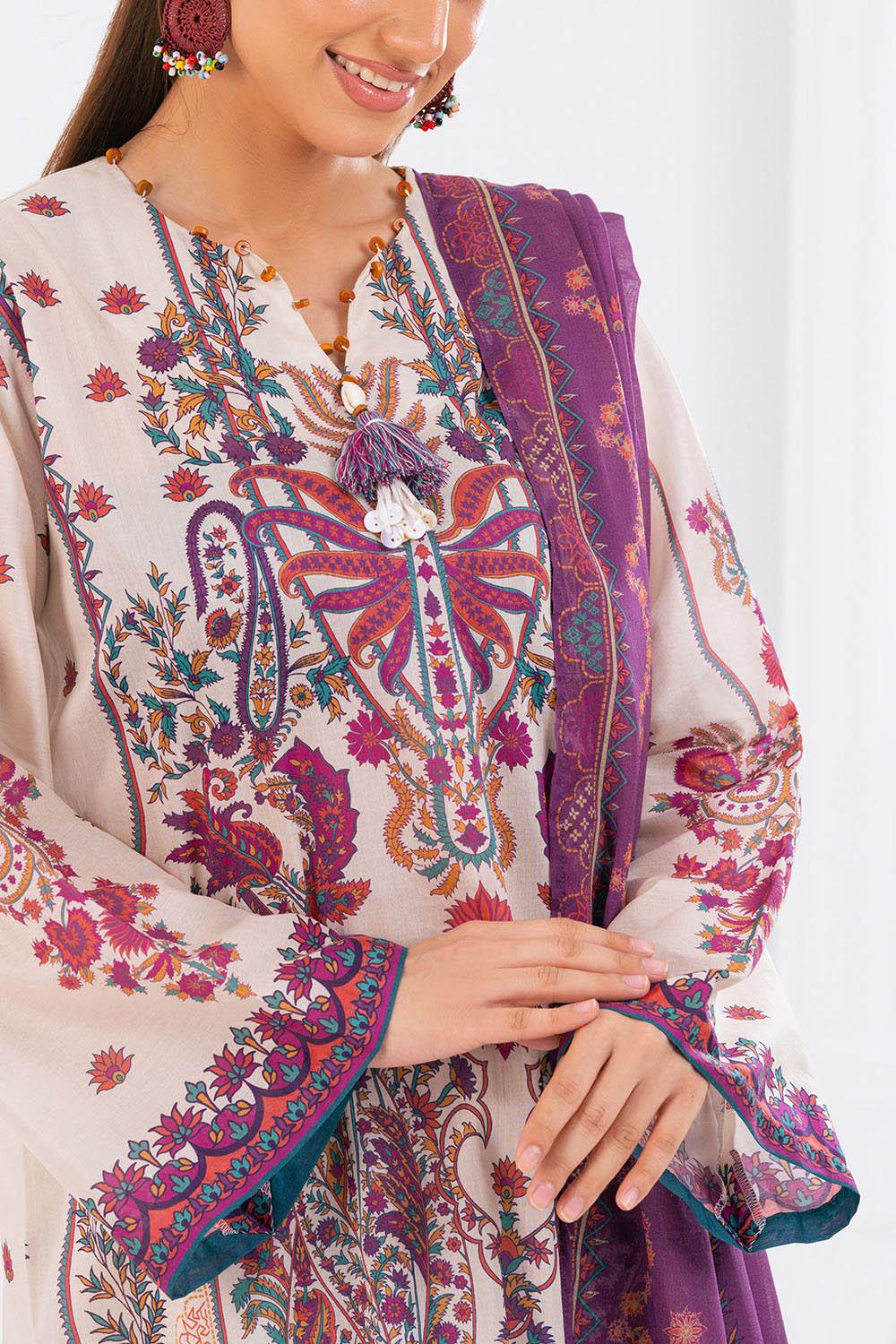3 Piece Printed Lawn Suit