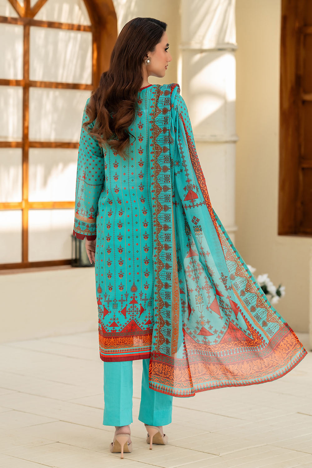 3 Piece Printed Lawn Suit