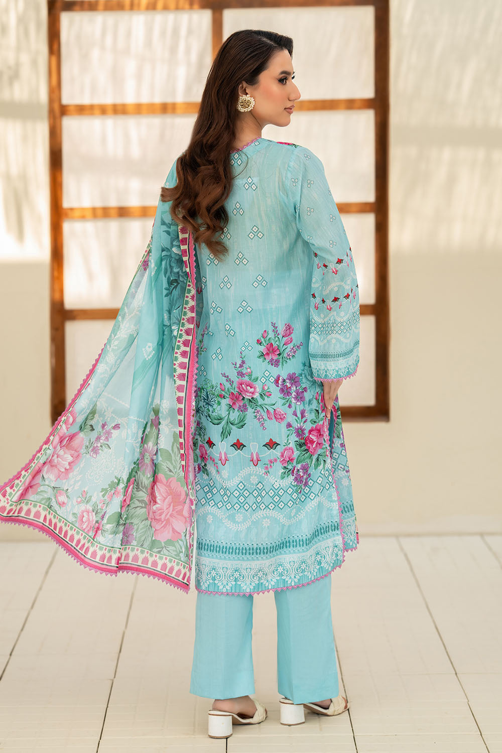 3 Piece Printed Lawn Suit