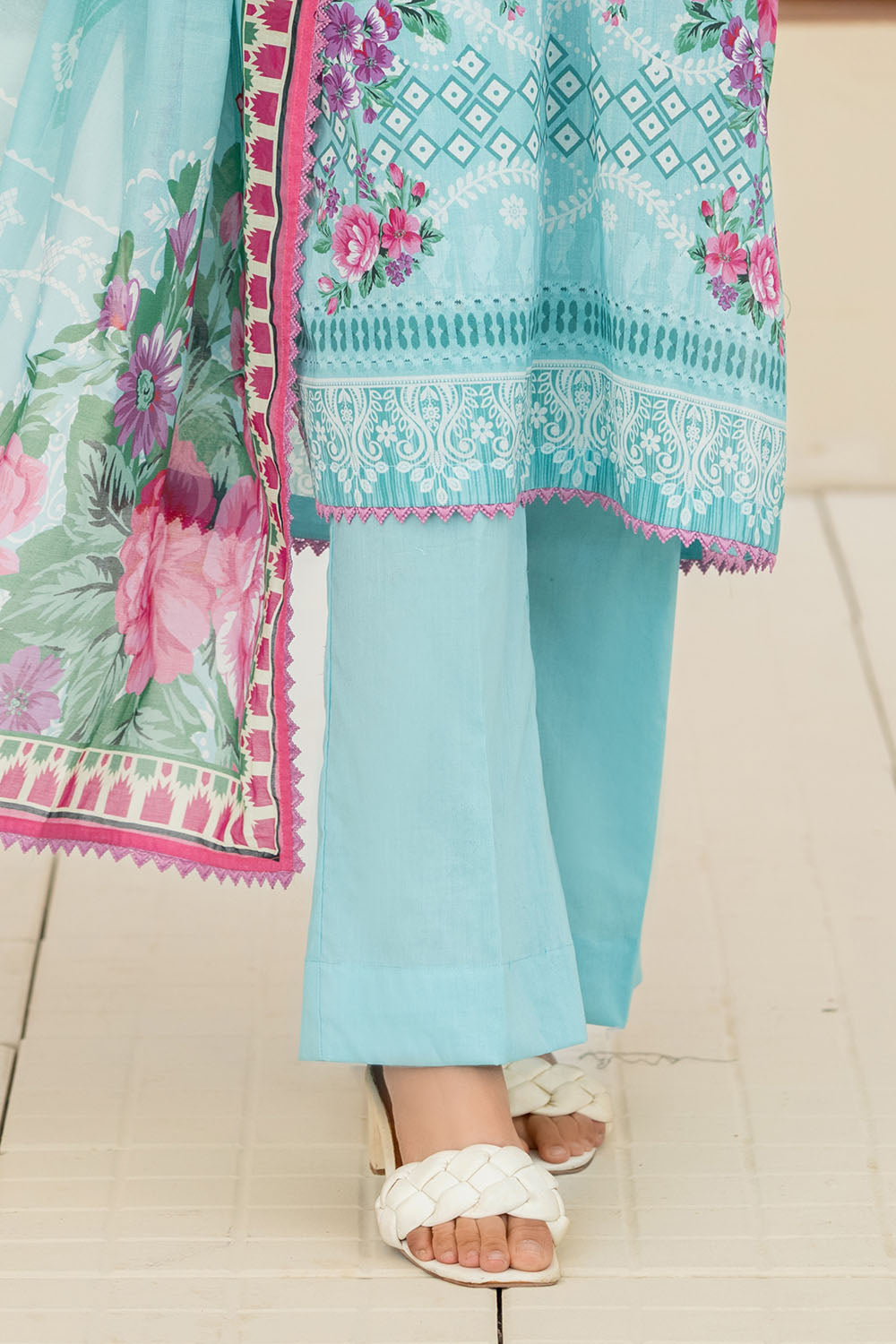 3 Piece Printed Lawn Suit
