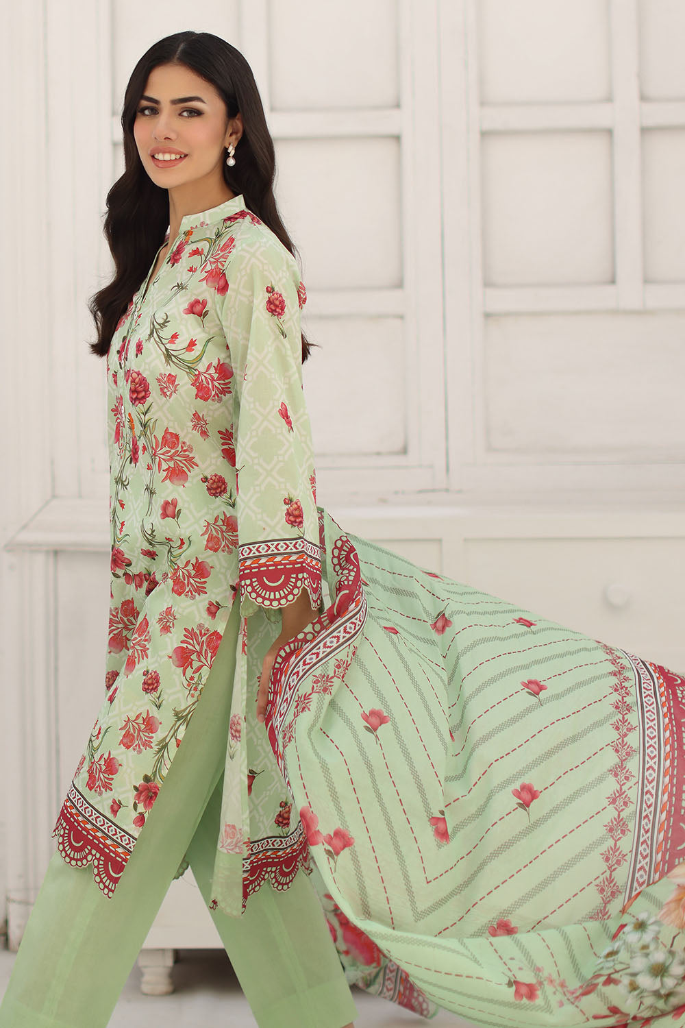 3 Piece Printed Lawn Suit