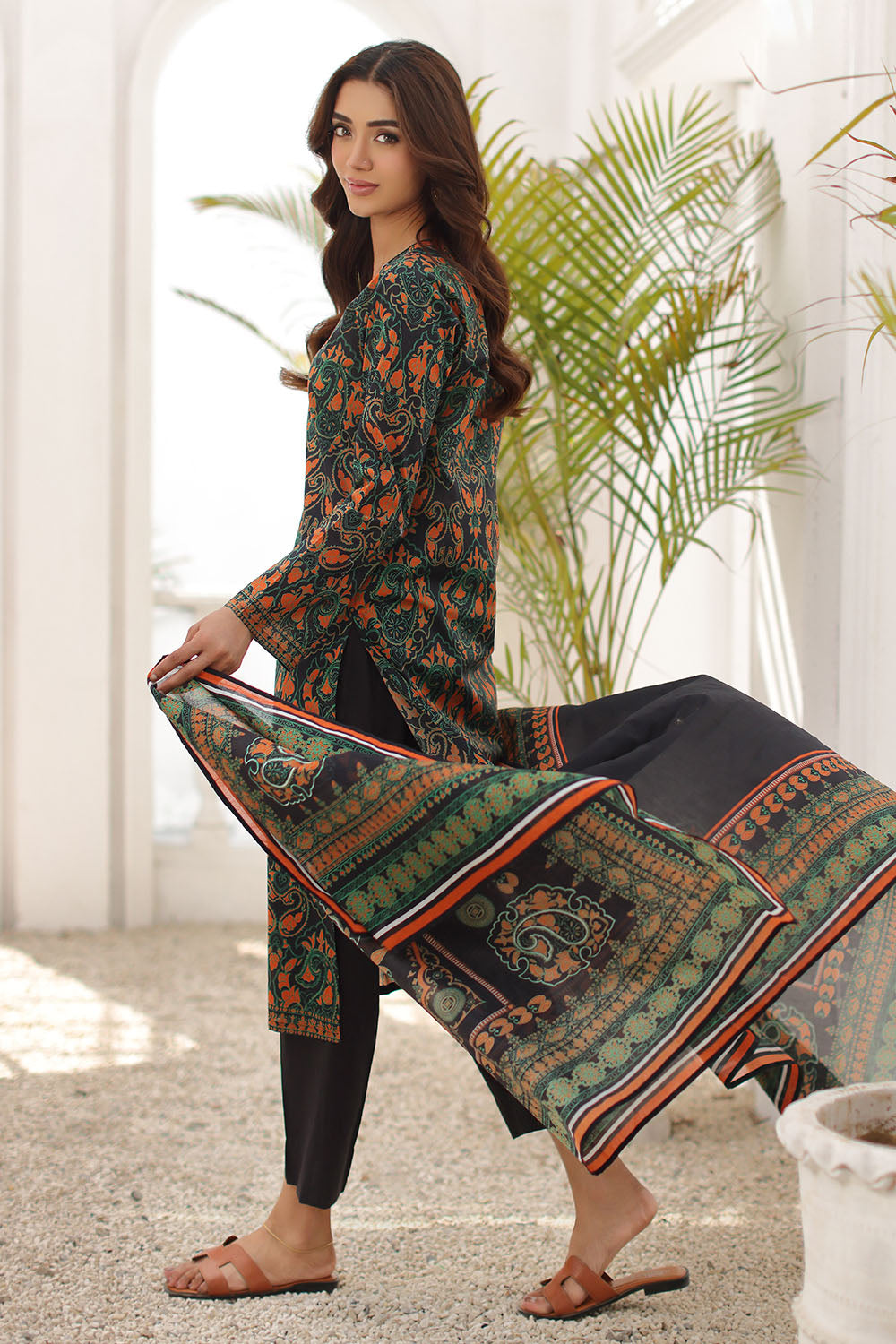 3 Piece Printed Lawn Suit