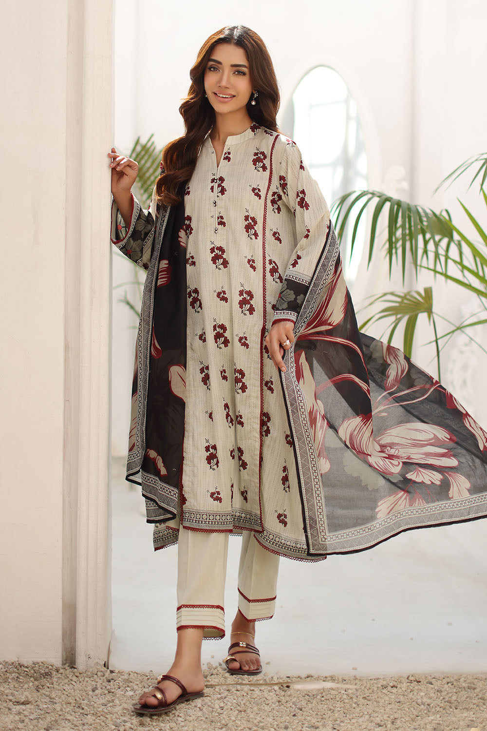 3 Piece Printed Lawn Suit