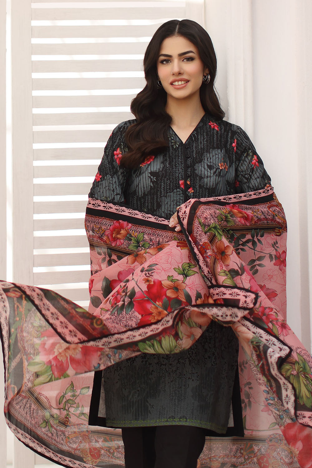 3 Piece Printed Lawn Suit