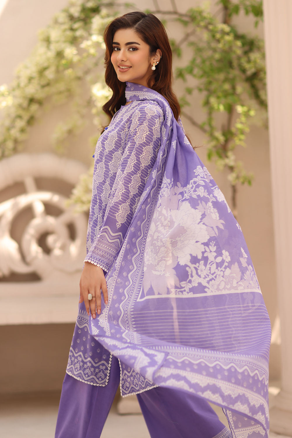3 Piece Printed Lawn Suit