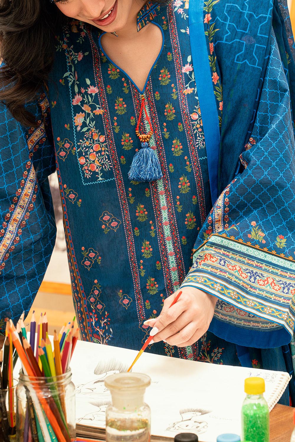 3 Piece Printed Lawn Suit
