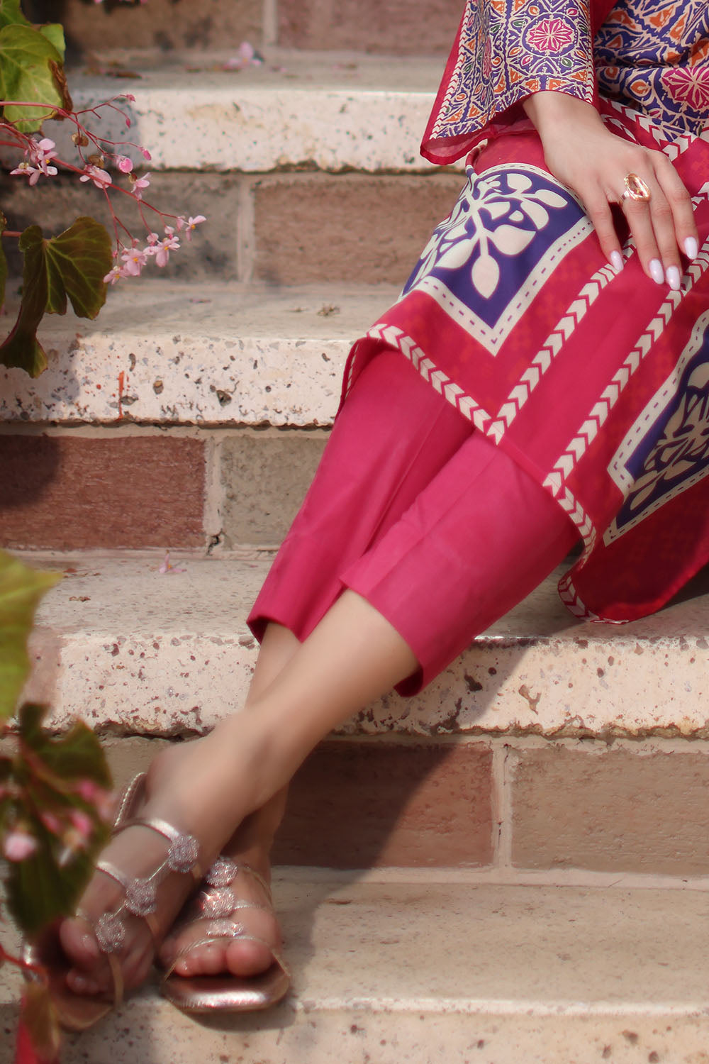 3 Piece Printed Lawn Suit with Dupatta