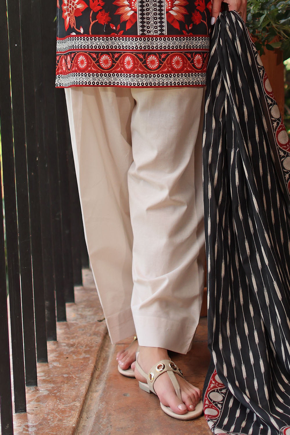 3 Piece Printed Lawn Suit With Dupatta