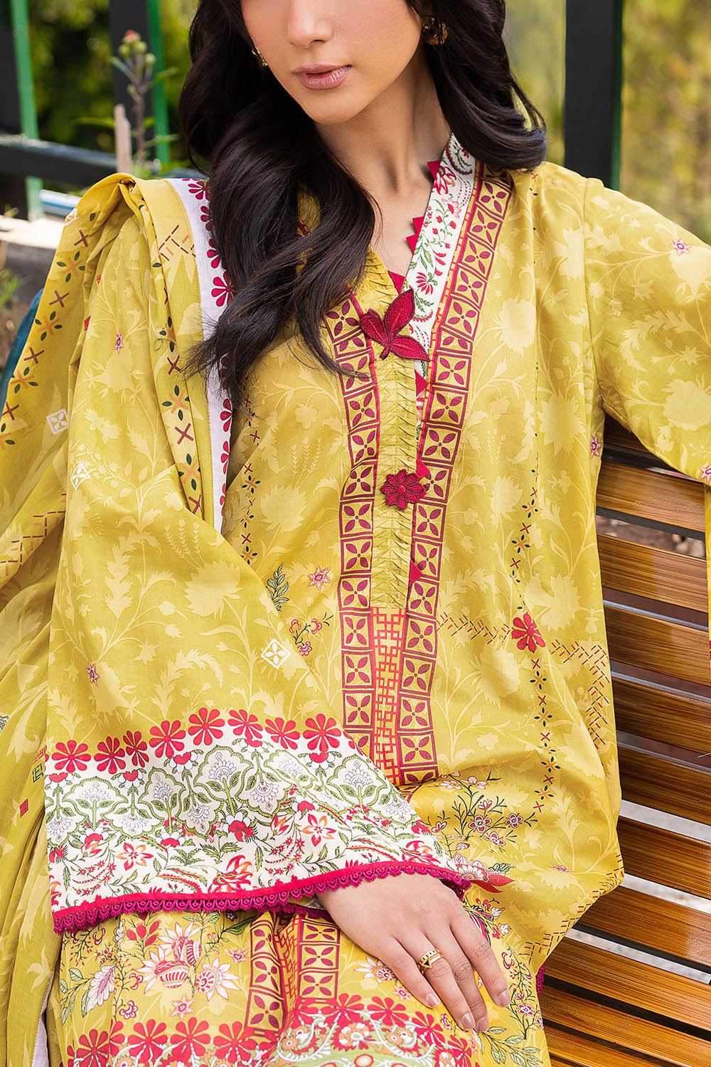 3 Piece Printed Lawn Suit