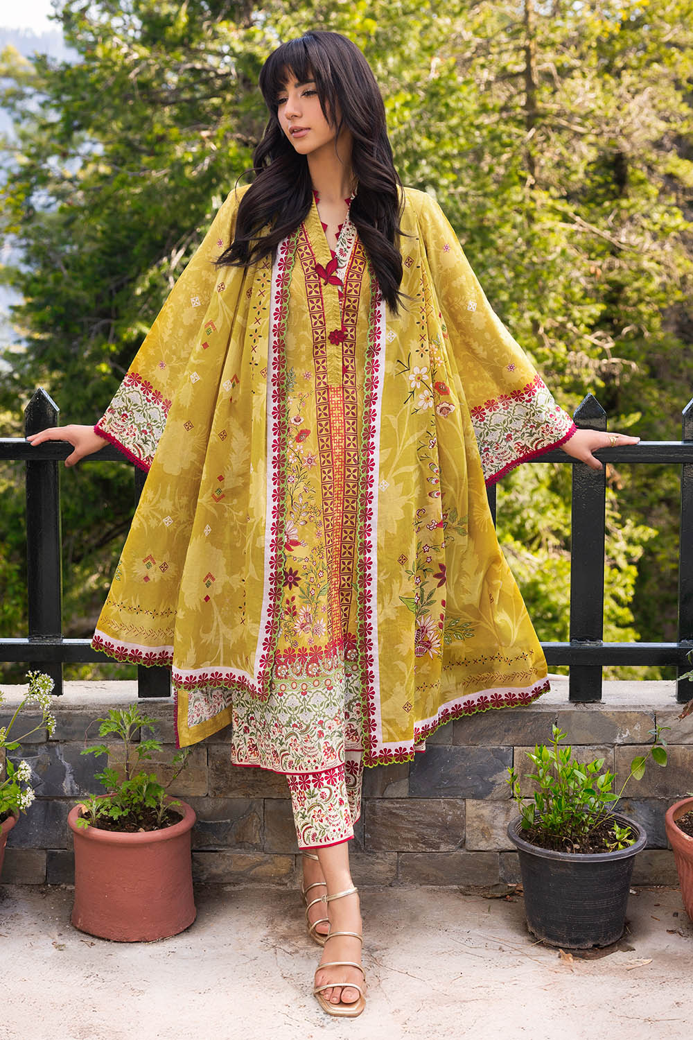 3 Piece Printed Lawn Suit