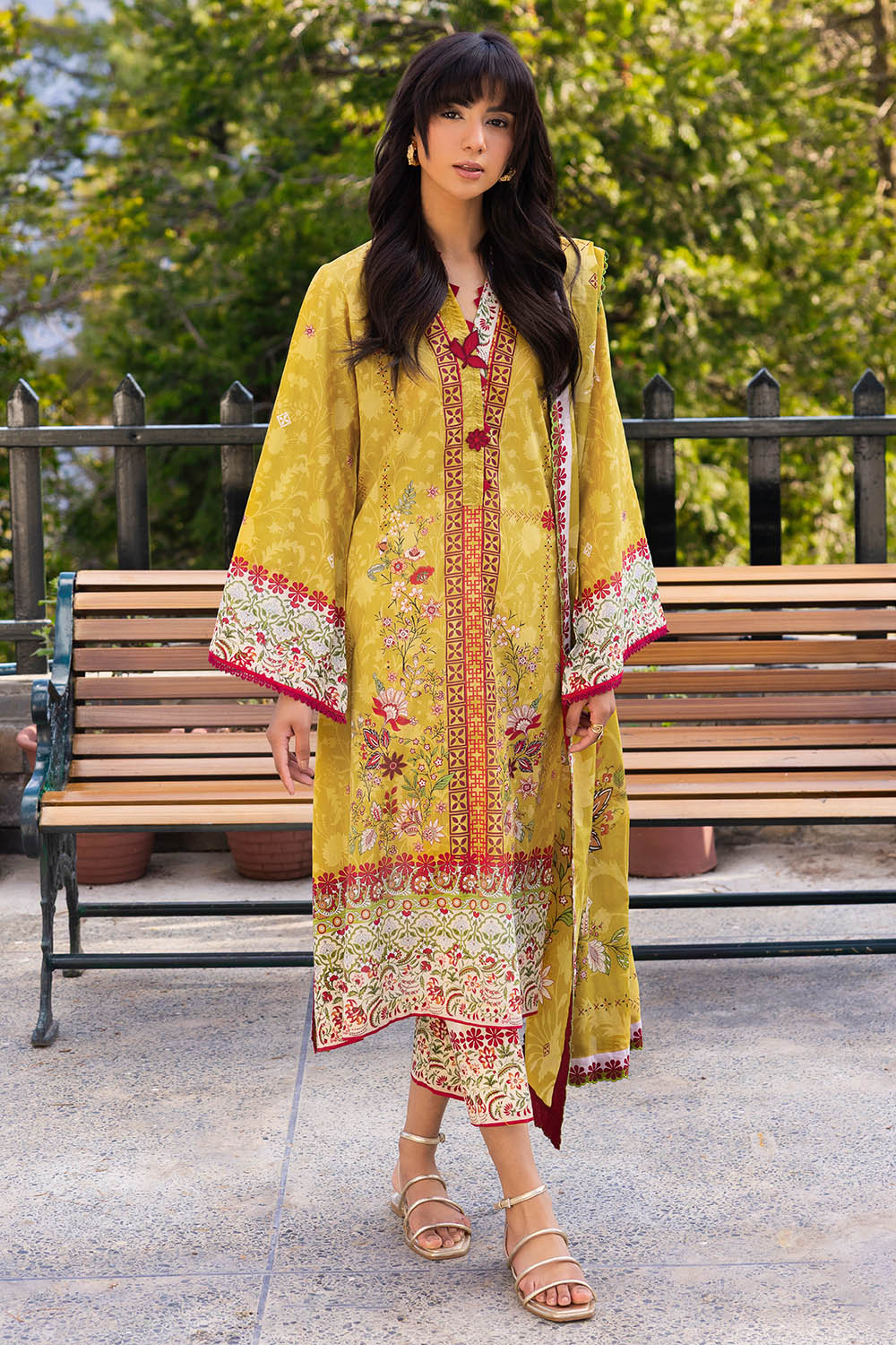 3 Piece Printed Lawn Suit