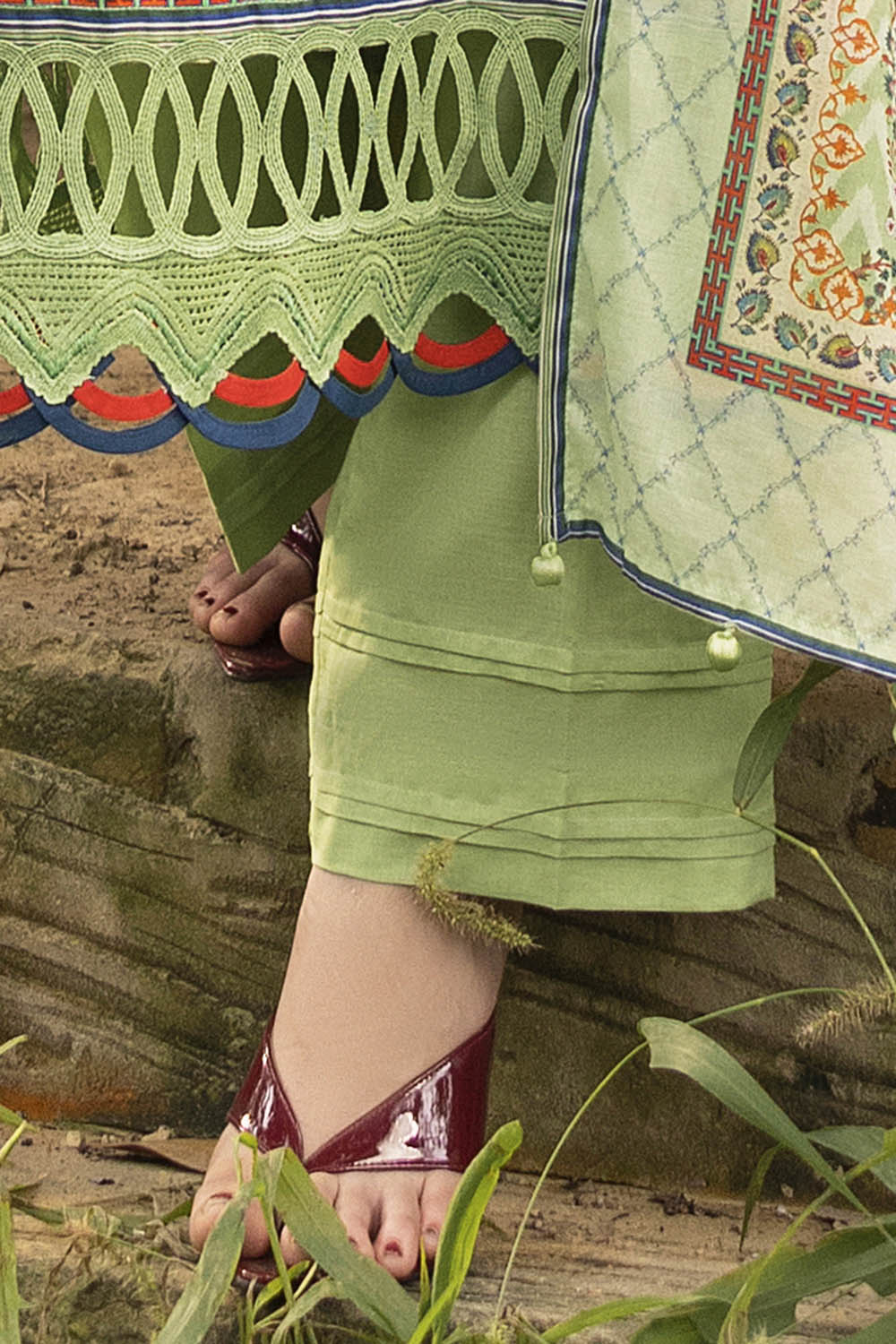 3 Piece Printed Lawn Suit with Dupatta