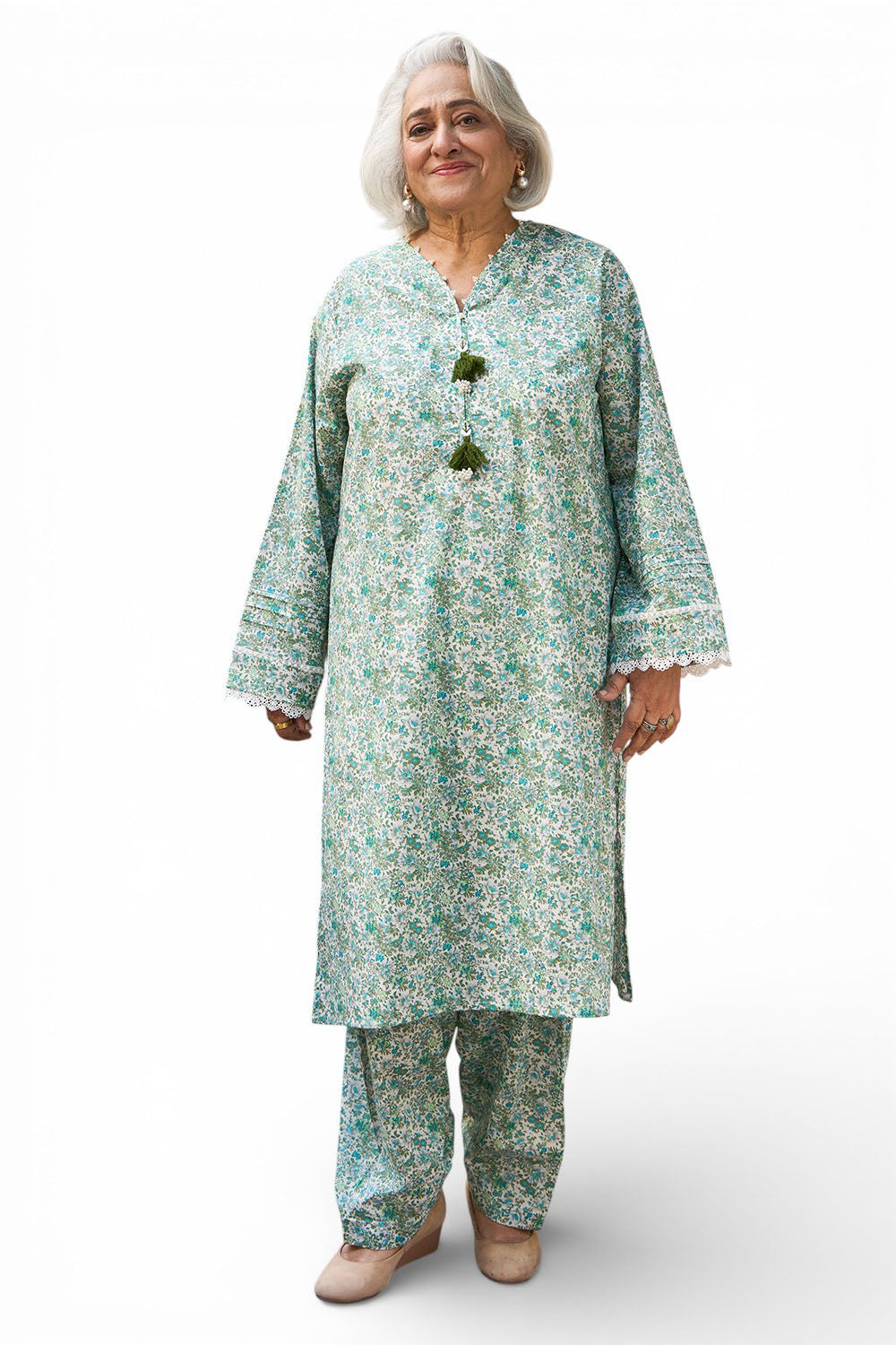 1 Piece Printed Lawn Shirt