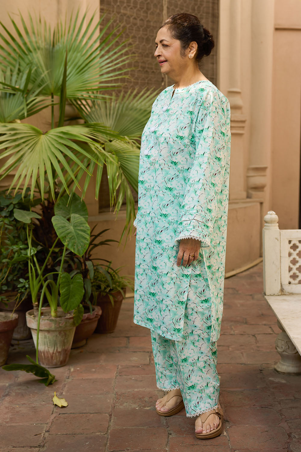 1 Piece Printed Lawn Shirt