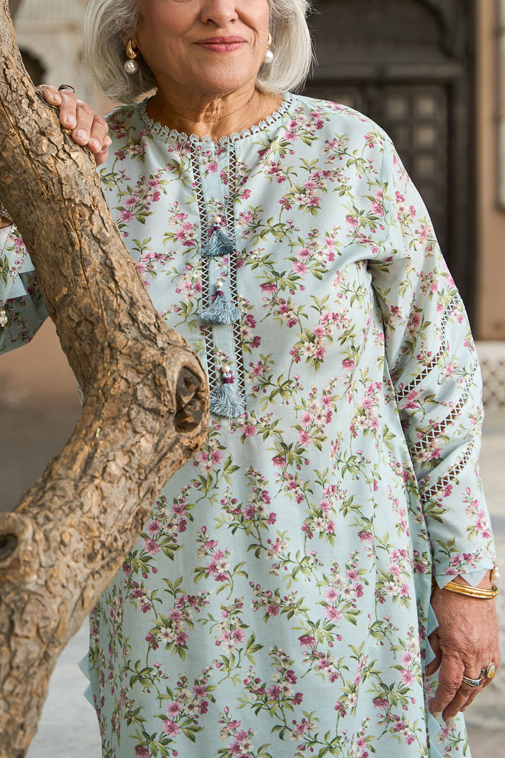 1 Piece Printed Lawn Shirt