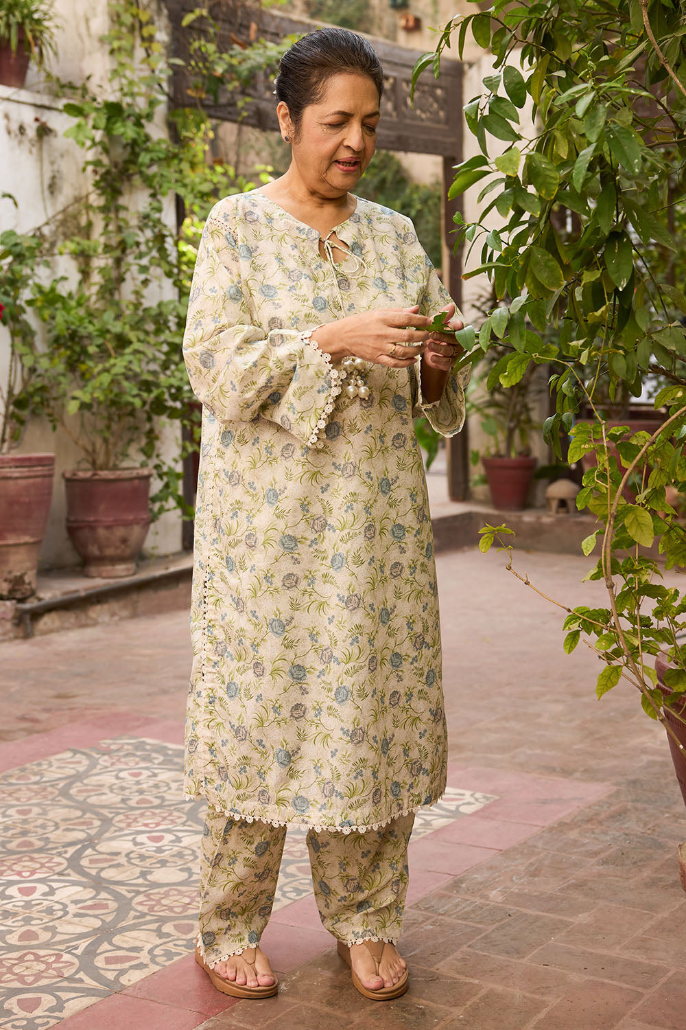 1 Piece Printed Lawn Shirt