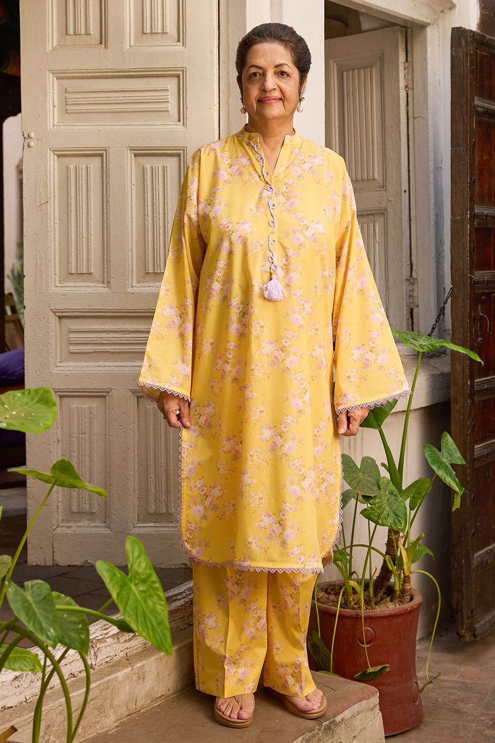 1 Piece Printed Lawn Shirt