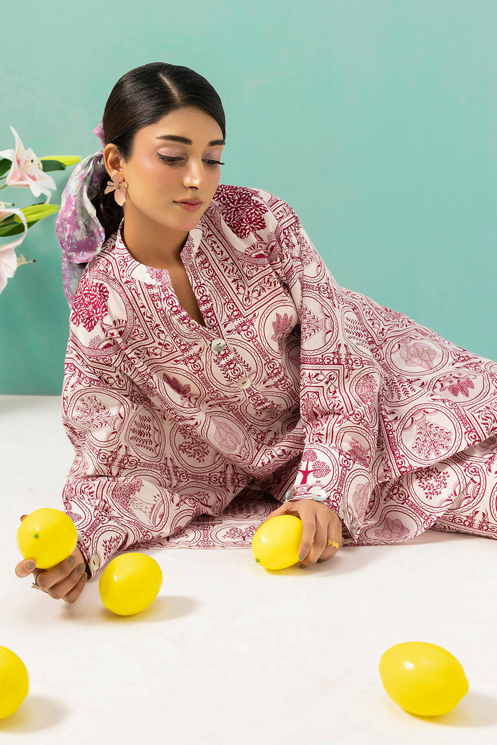 2 Piece Printed Lawn Suit