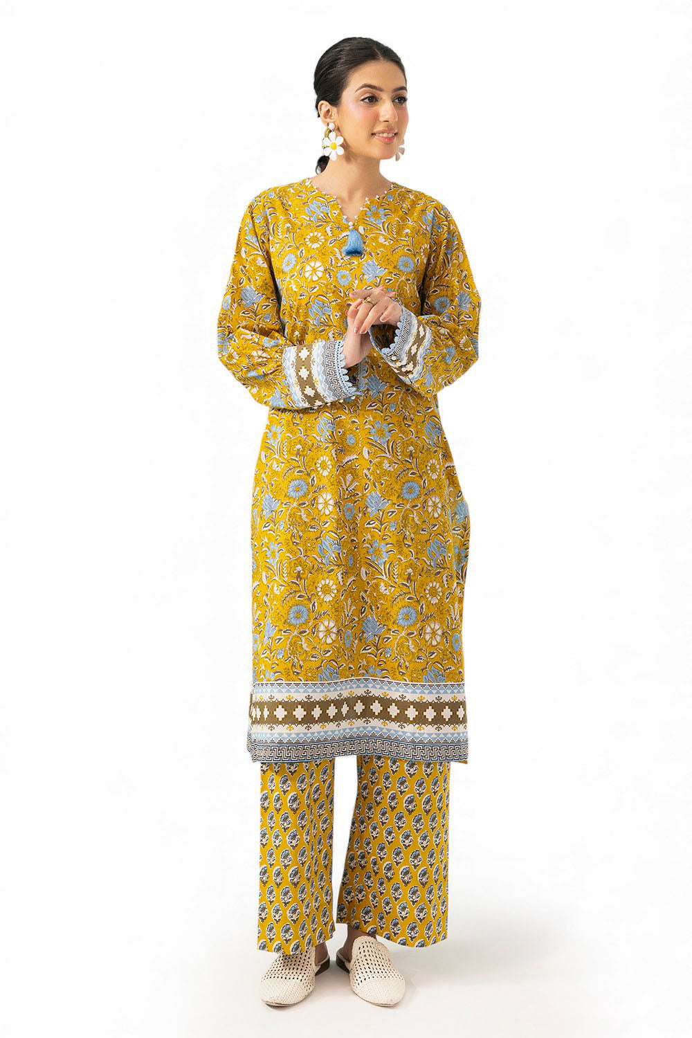 2 Piece Printed Lawn Suit