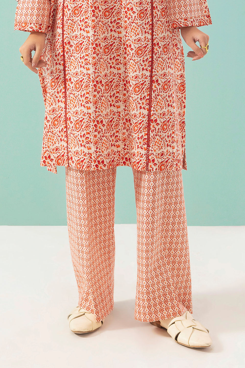 2 Piece Printed Lawn Suit