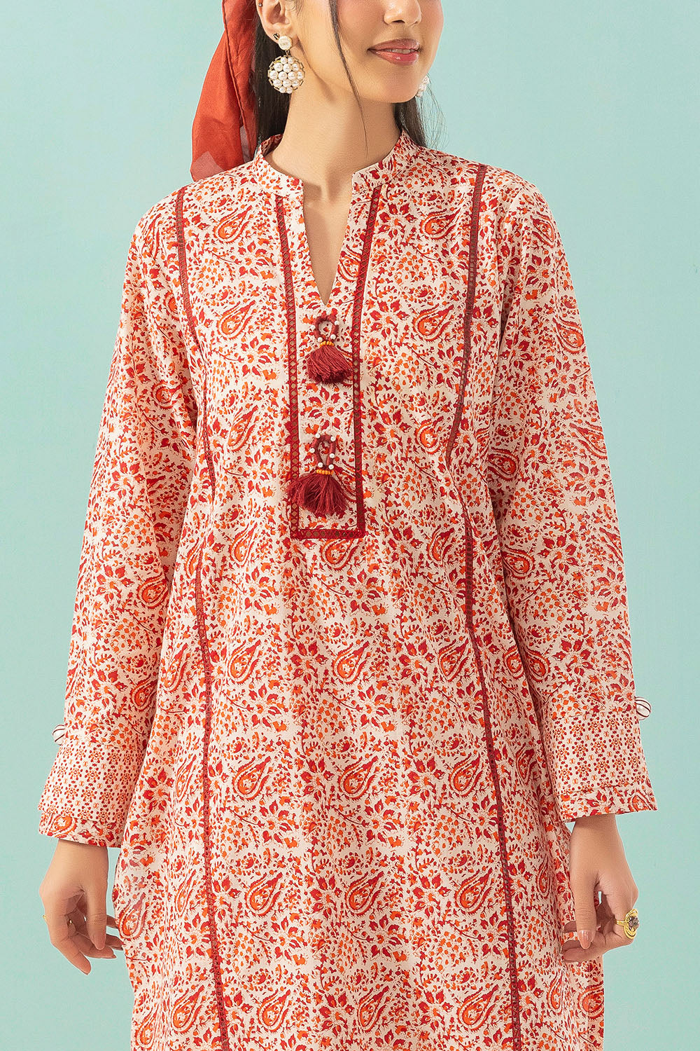 2 Piece Printed Lawn Suit
