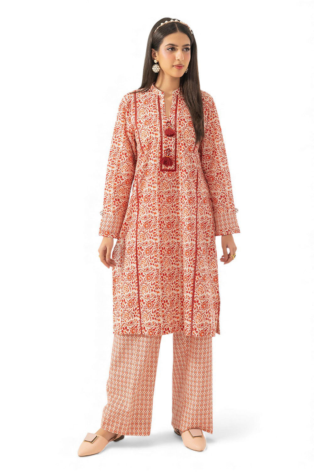 2 Piece Printed Lawn Suit
