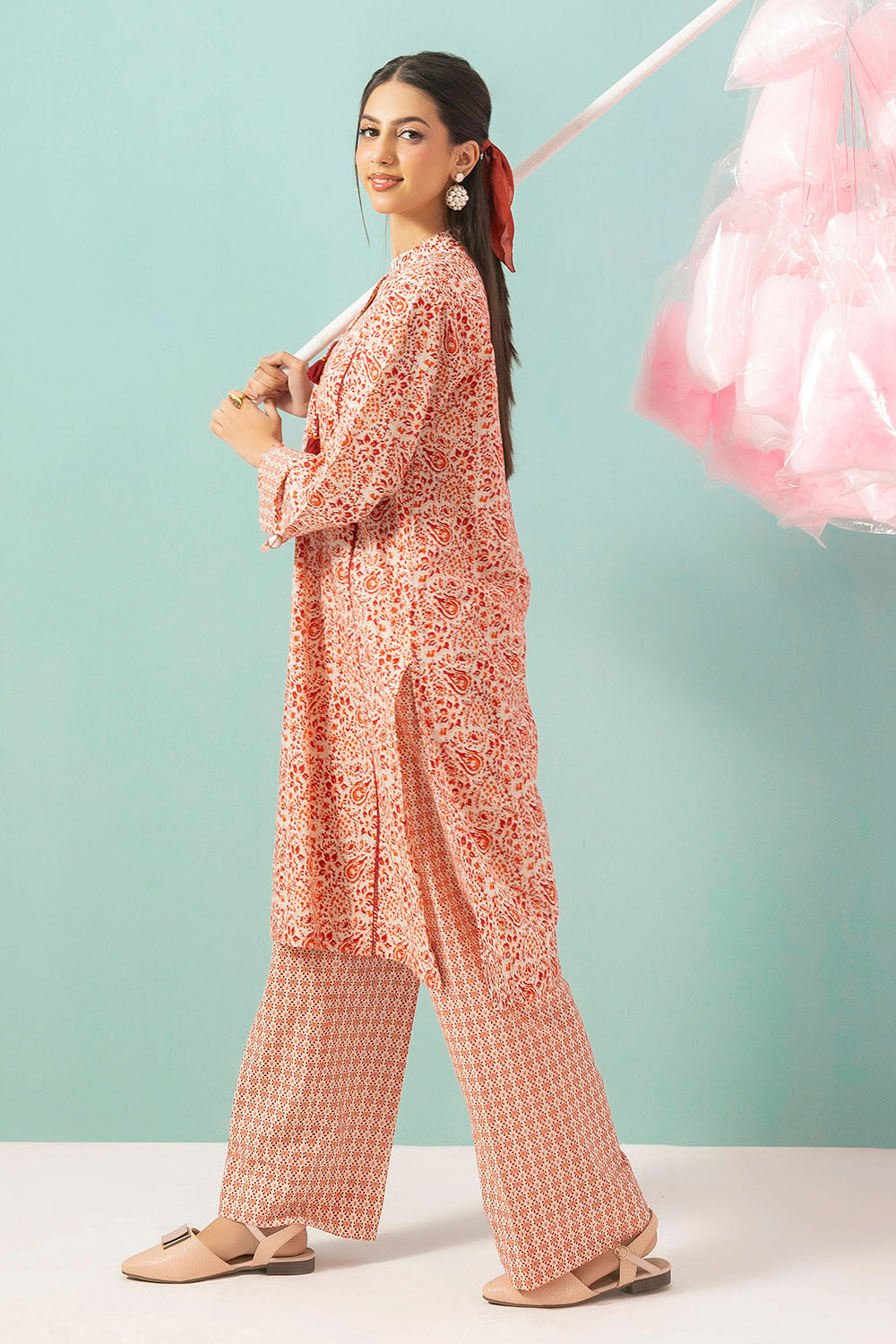 2 Piece Printed Lawn Suit