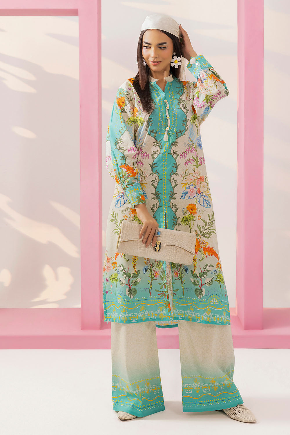 2 Piece Printed Lawn Suit