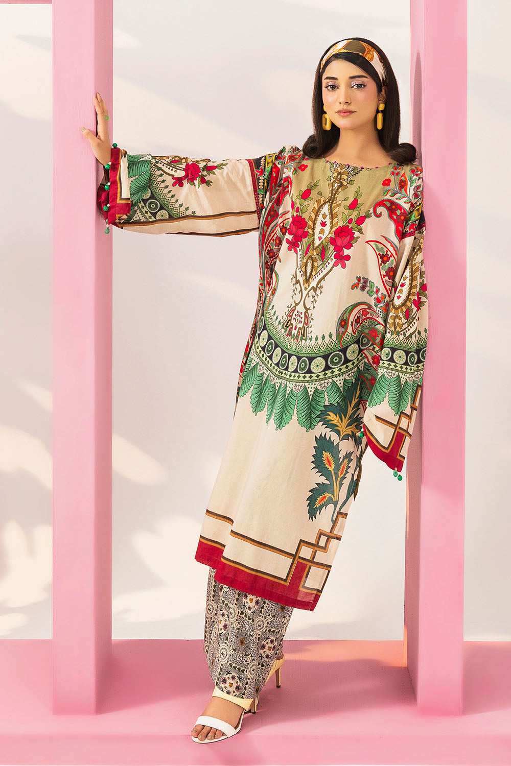 2 Piece Printed Lawn Suit