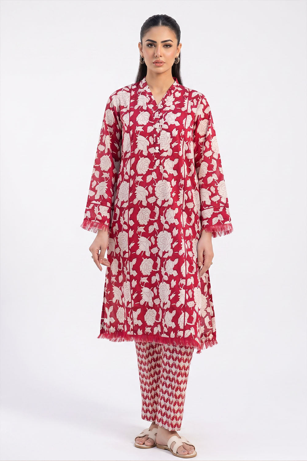 2 Piece Printed Lawn Suit
