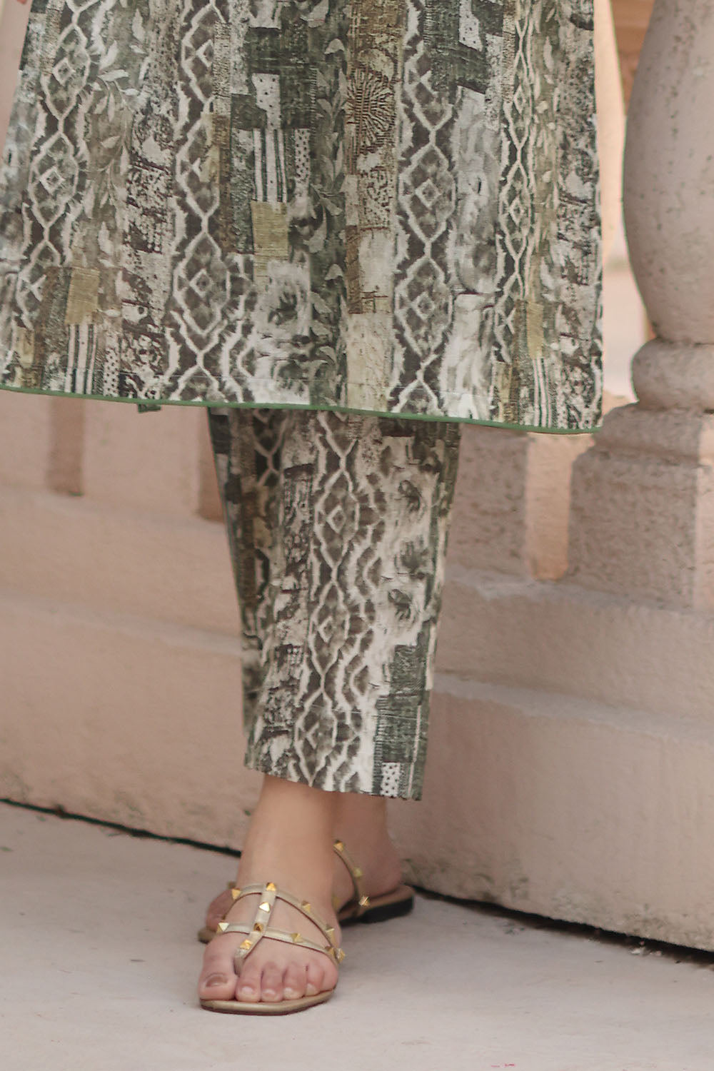 2 Piece Printed Lawn Suit