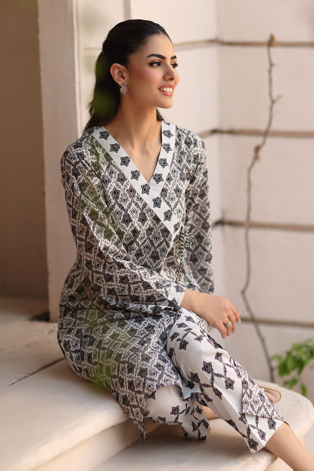 2 Piece Printed Lawn Suit