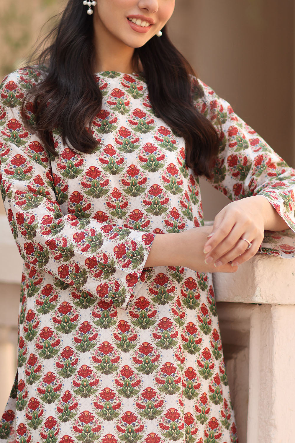 2 Piece Printed Lawn Suit