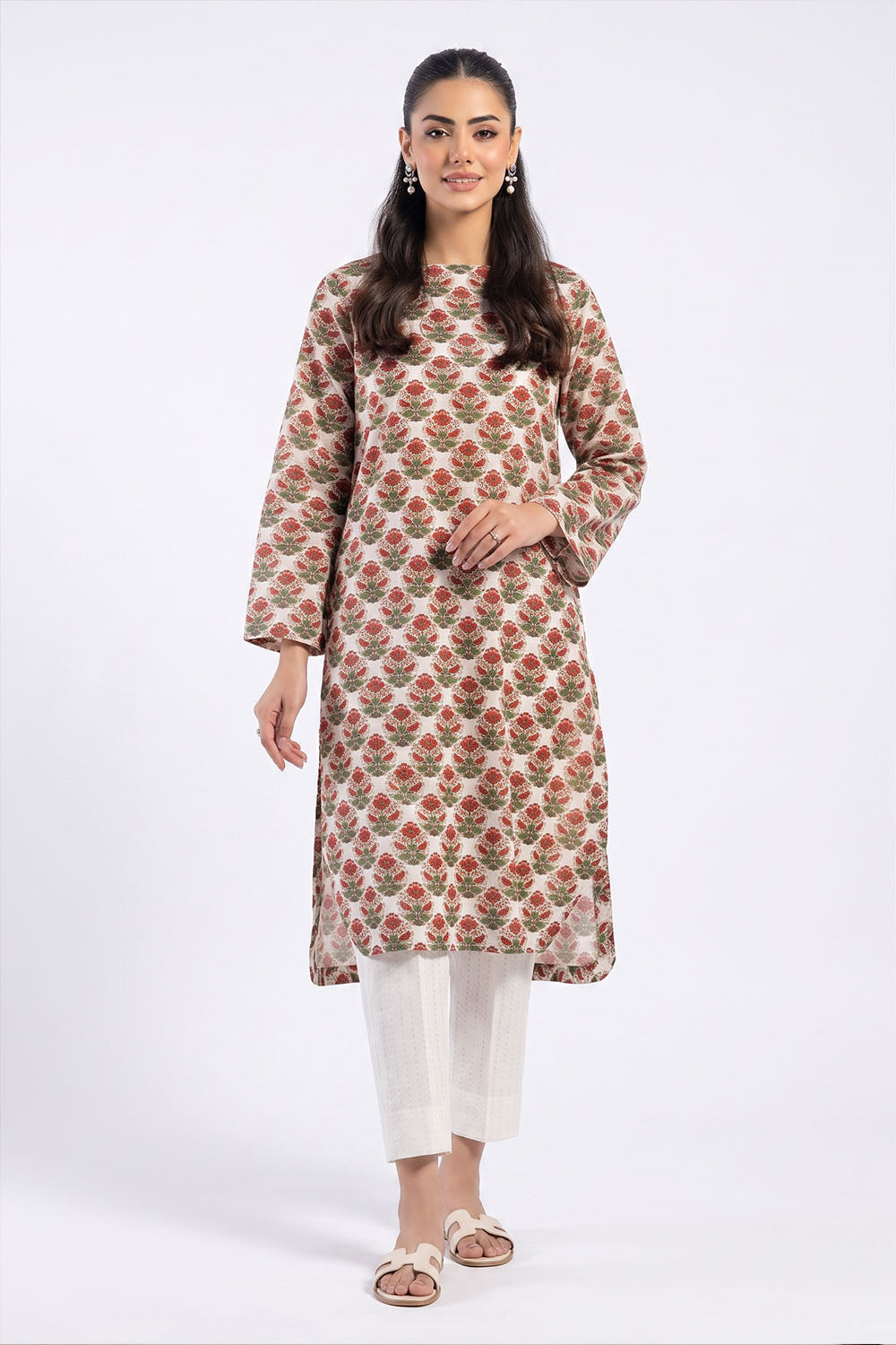 2 Piece Printed Lawn Suit