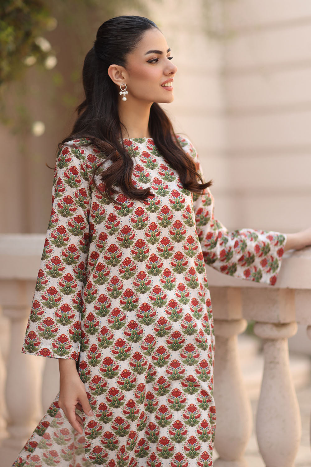 2 Piece Printed Lawn Suit