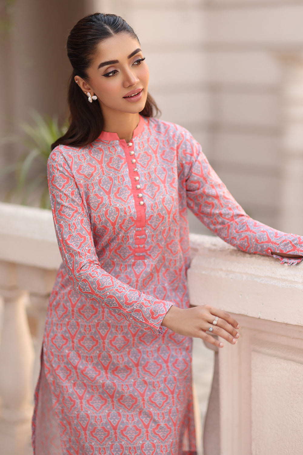 2 Piece Printed Lawn Suit