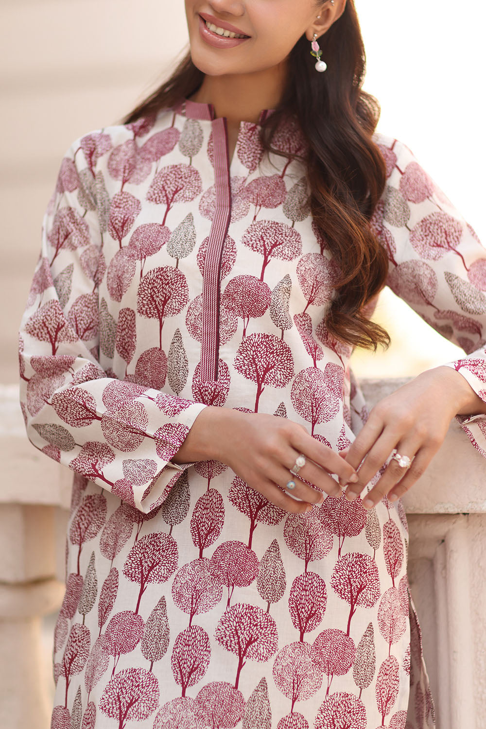 2 Piece Printed Lawn Suit