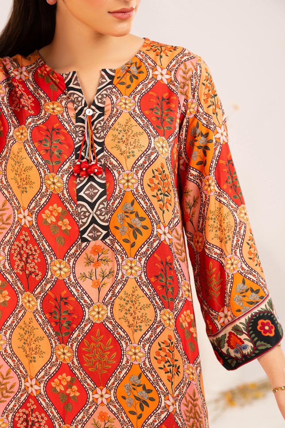 Embroidered Cotton Shirt