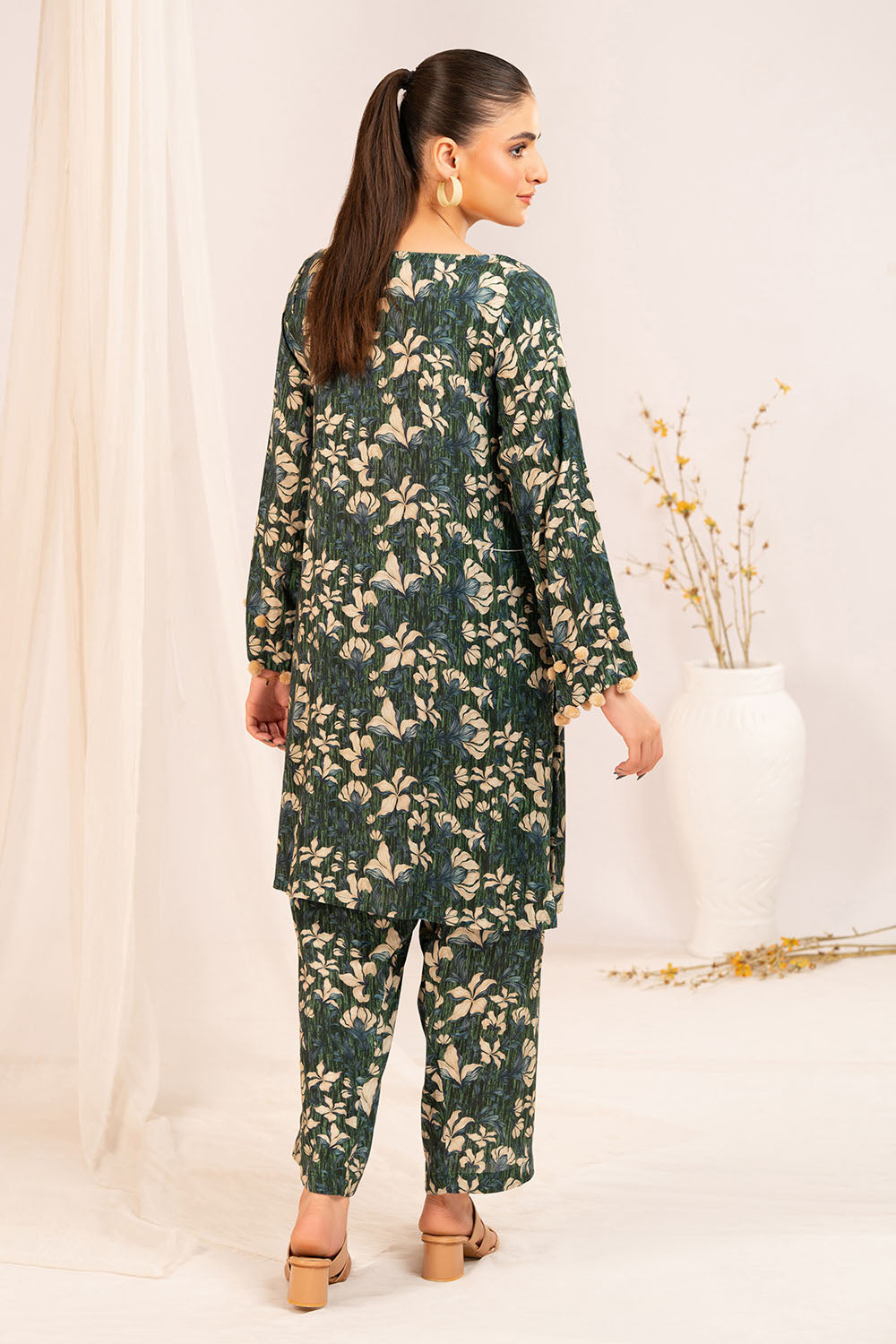 1 Piece Printed Linen Shirt