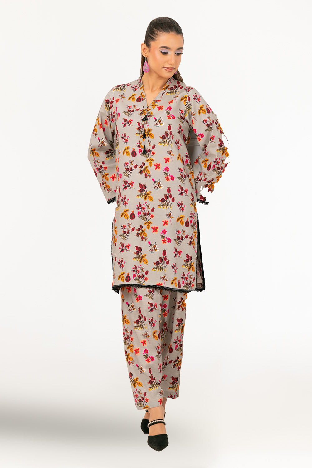 Printed Viscose Linen Shirt