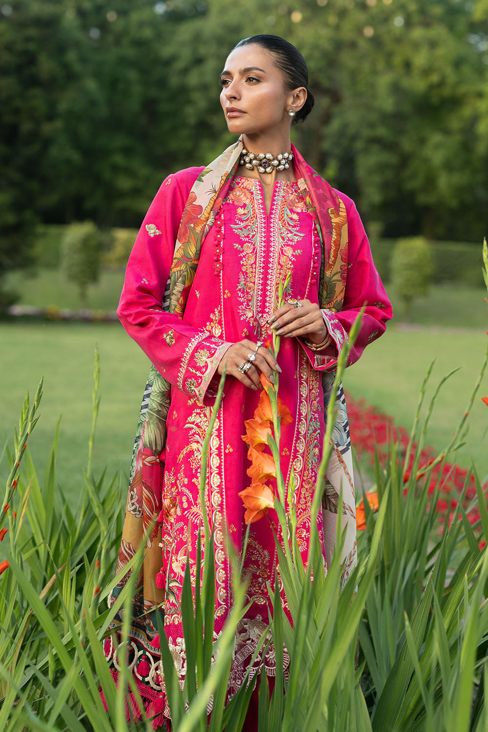 Embroidered Lawn Shirt