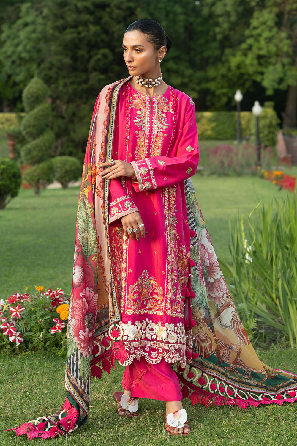 Embroidered Lawn Shirt