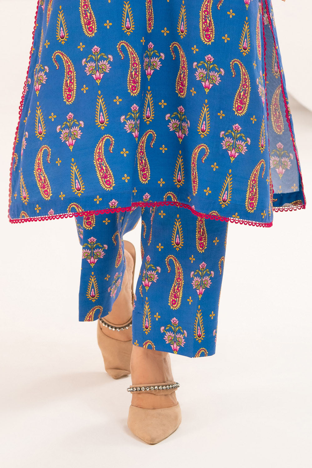 Embroidered Khaddar Shirt