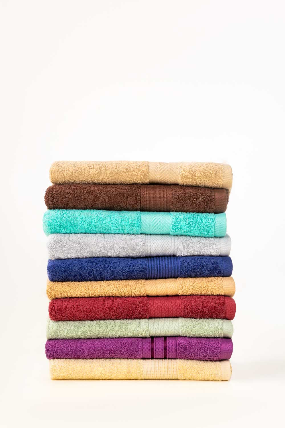 Purple Dyed Bath Towel 25