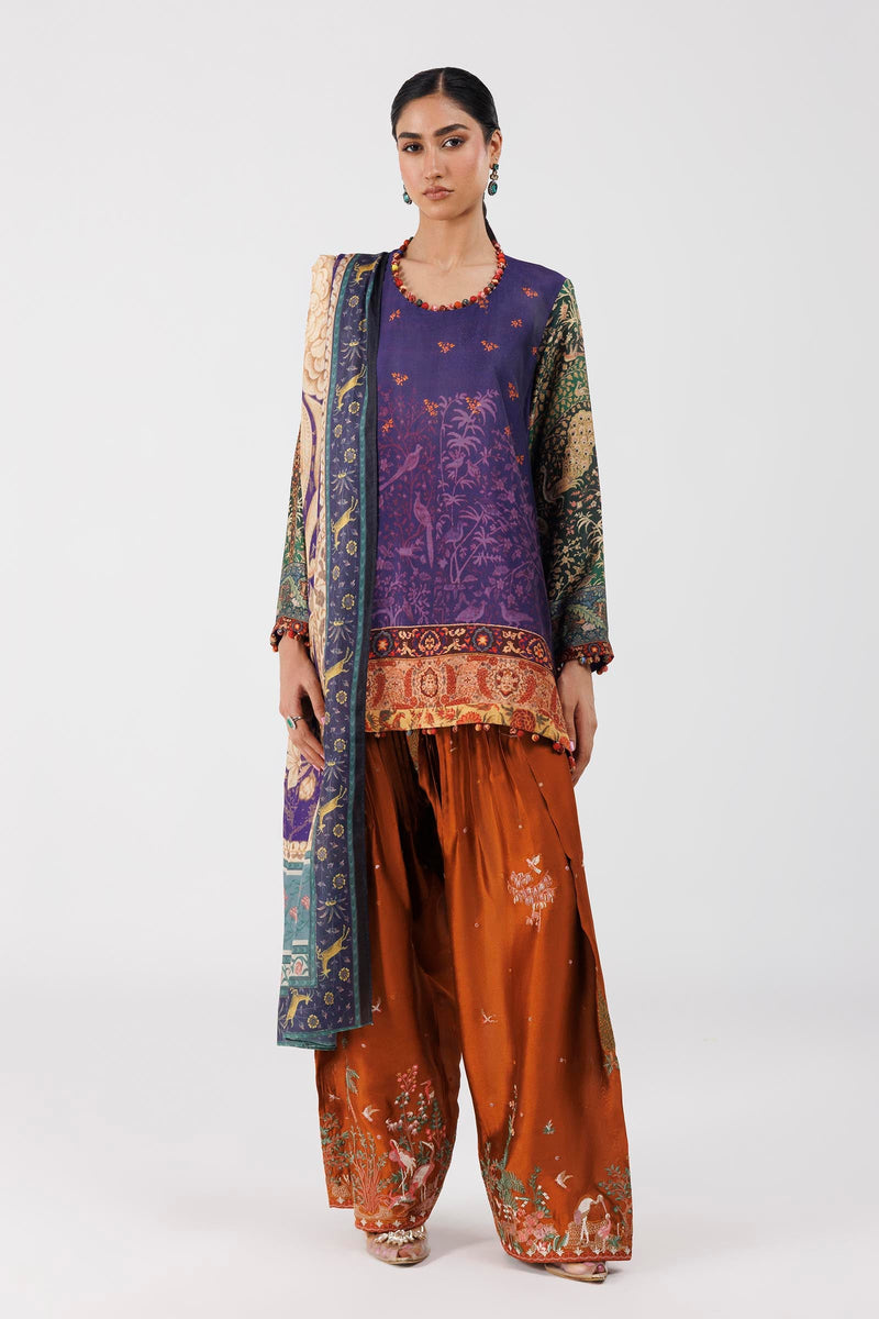 Stitched Shirt + Dupatta