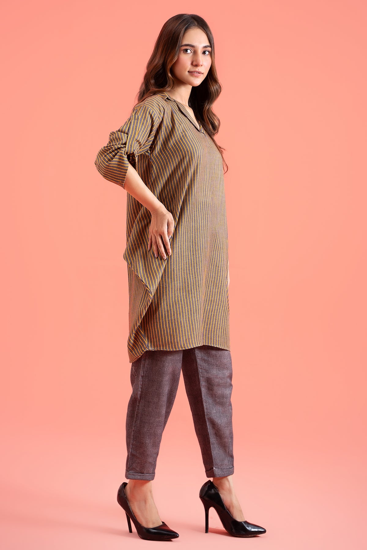 1 PC Printed Khaddar Shirt CTA21-04