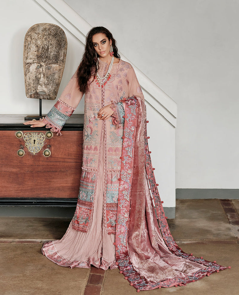 Plain chiffon dupatta